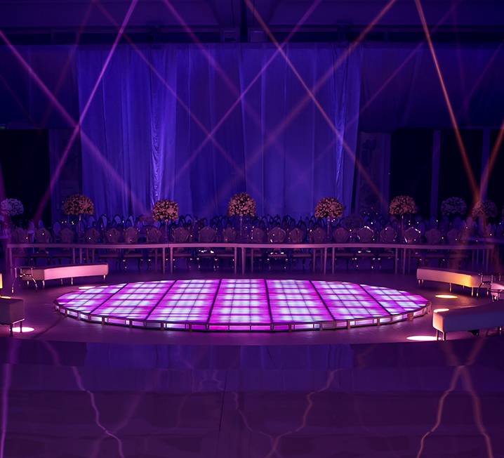 Fairy Light Dance Floor