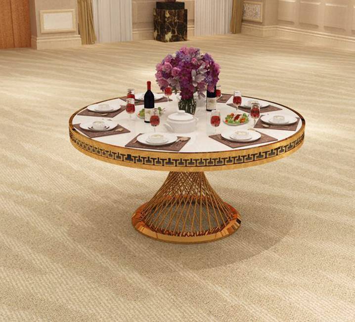 Round Goldust Table
