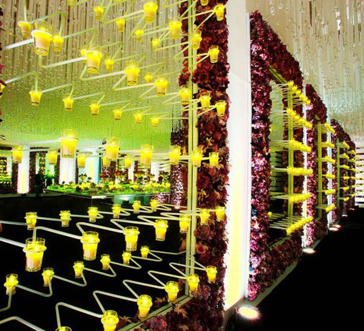 Candle Wall