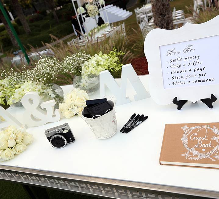 Guest Book Table