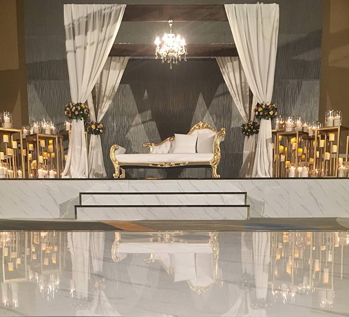 Marble Effect Dance Floor