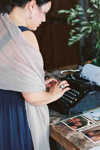 Write Vintage letters with Typewriter